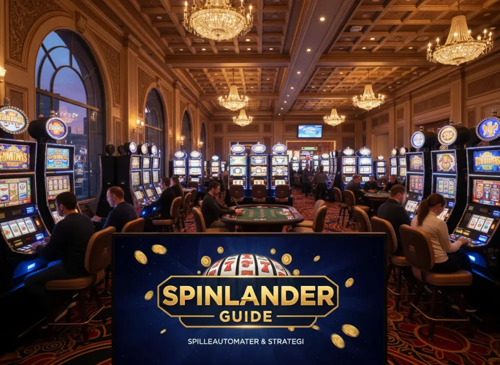 Spinlander Casino Anmeldelse og Spilleudvalg Guide