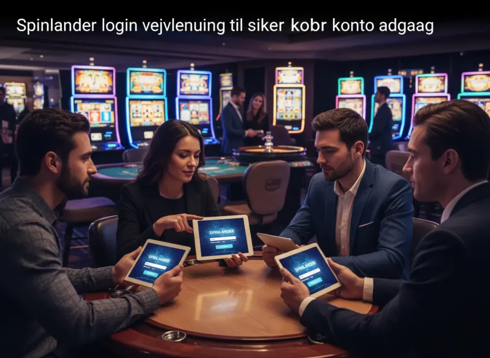 Spinlander login guide til hurtig adgang og sikkerhed