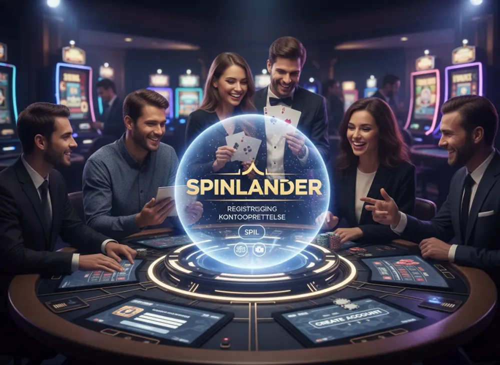 Spinlander registrering – Kom godt i gang med din konto